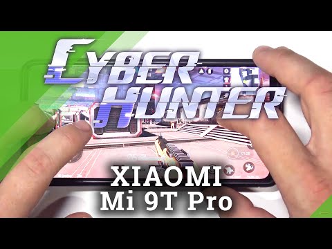 How does Cyber Hunter work on Xiaomi Mi 9T Pro?