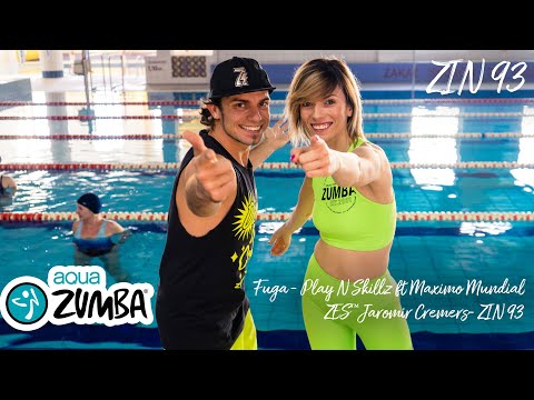 Aqua Zumba Fuga choreography by ZES™Jaromir Cremers - Play N Skillz ft Maximo Mundial - ZIN 93