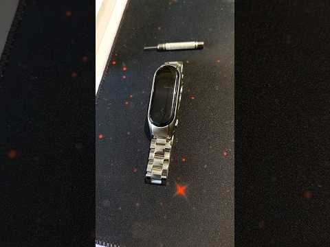 Xiaomi Mi Band 6, Metal Strap @₹999. Premium Looks #ytshorts #lifereviewed #miband #shorts