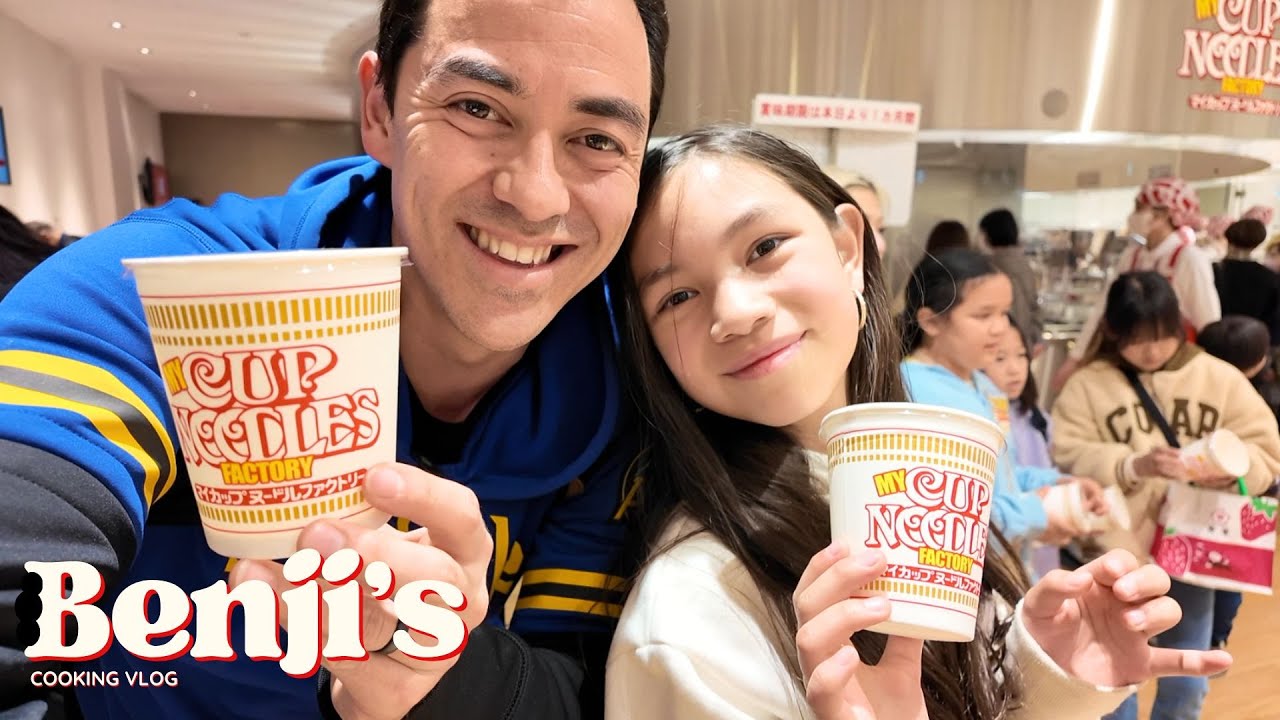 Join a duo as they explore the fascinating Cup Noodles Museum.