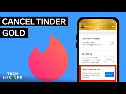 如何取消Tinder Gold (How To Cancel Tinder Gold)