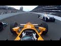 On Board Fernando Alonso 2017 Indianapolis 500 Starting