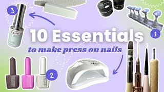 10 Products You Need to Start a Press on Nail Business