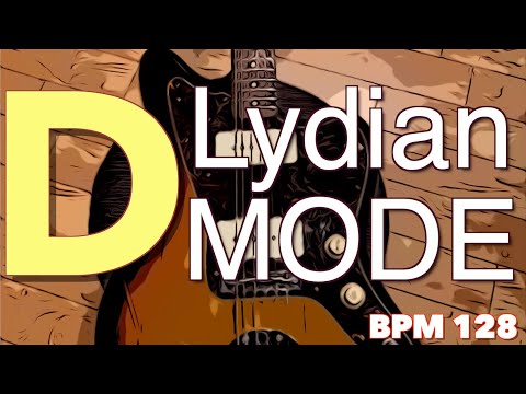 D Lydian Mode Scale - Groove Jam Backing Track