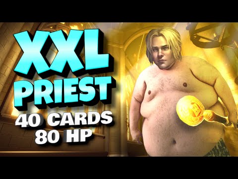 XXL Episode of XL Priest! 40 Cards 80 HP! w/ Renothal! | Murder at Castle Nathria | Hearthstone