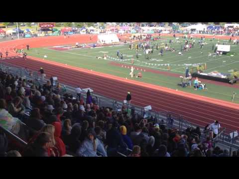 2016 WIAA STATE TRACK 3A - BOYS 400m PRELIMS - HEAT 2