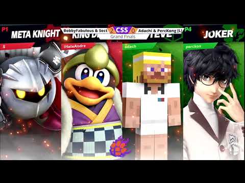 CSS 27 Doubles - GF - BobbyFabulous & Sect (DDD/MK) vs. Adachi & PercKong (Steve/ROB/Joker) - SSBU