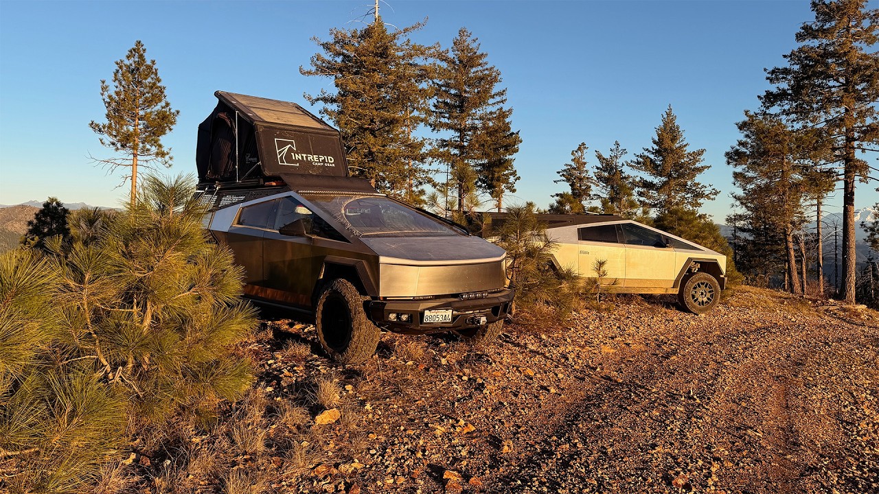 RAW Cybertruck Off-Road Camping