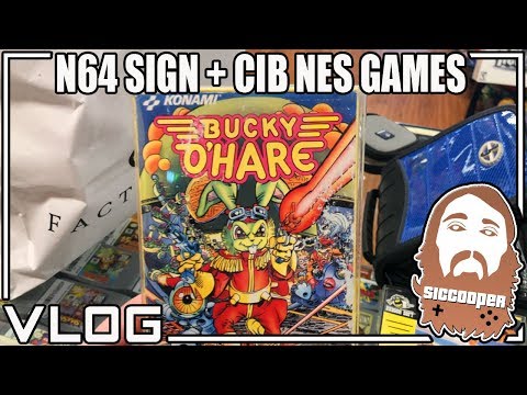 N64 Sign Traded In + CIB NES Games! | SicCooper