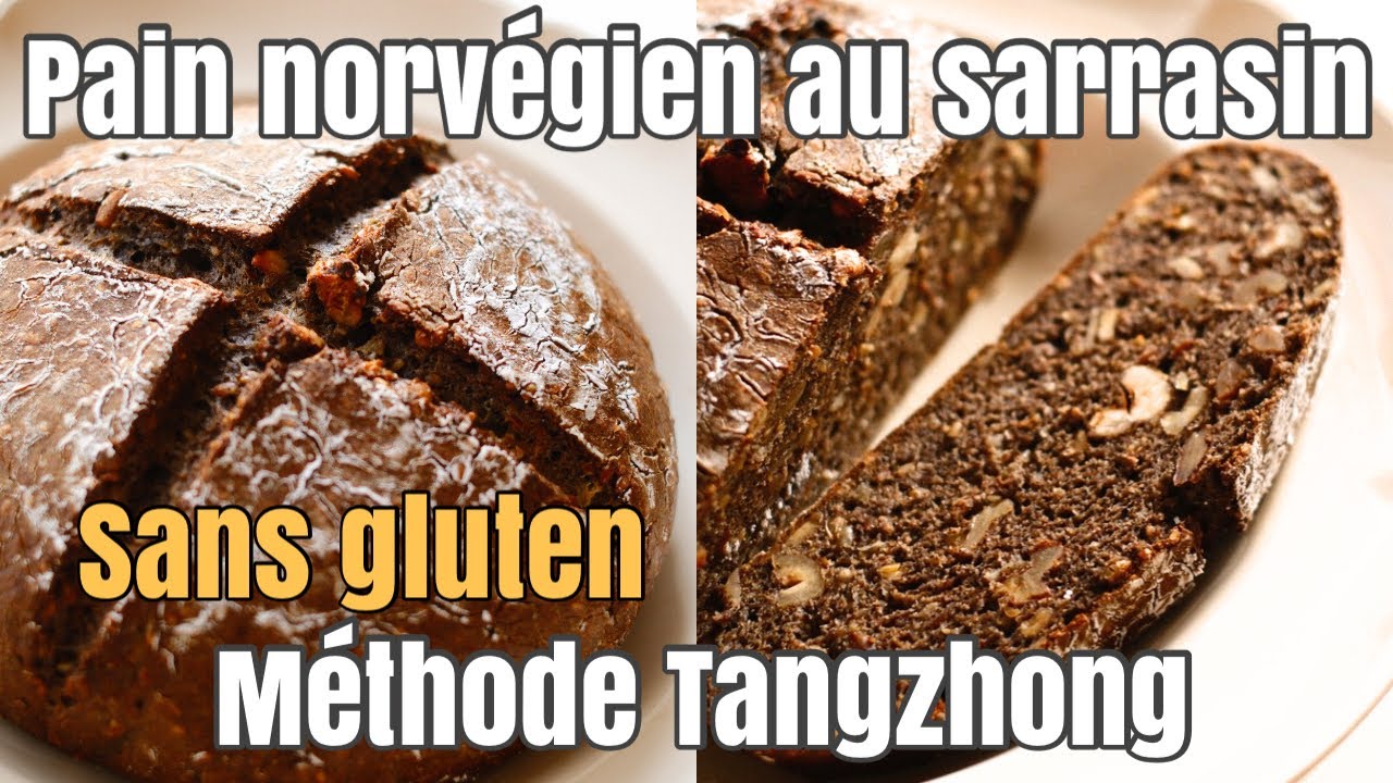 Pain au sarrasin sans gluten, riche en graines et en noix | Moelleux et nutritif !
