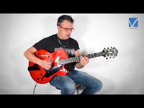 Ibanez AFC151 SRR Sunrise Red Video Test