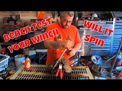 How To Bench Test A Winch Motor