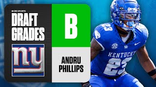 2024 NFL Draft Grades: Giants select Andru Phillips No. 70 Overall | CBS Sports