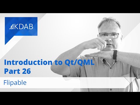 Introduction to Qt / QML (Part 26) - Flipable