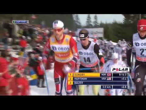 2013/14 fondo 50 km tc mass start uomini Oslo (inizio in russo) - Rickardsson, Sundby, Legkov