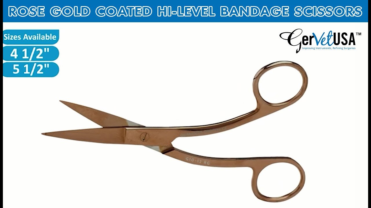 Hi Level Bandage Scissors 5 1/2 Multi Color