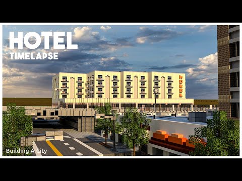 Building A City #73 (S2) // Hotel // Minecraft Timelapse