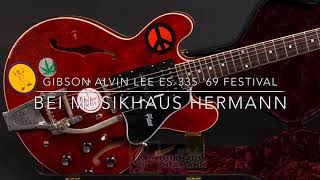 Video thumbnail for Gibson Alvin Lee ES-335 '69 Festival - Pictures and Specs by Musikhaus Hermann