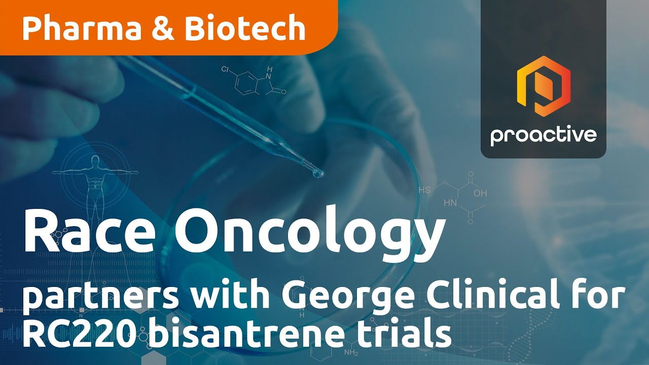 Race Oncology partners with George Clinical for RC220 bisantrene trials