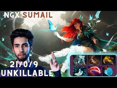 NGX.Sumail - Windranger MID - Unkillable 21/0 - Outplayed ENEMIES [Dota 2 Pro Highlight]