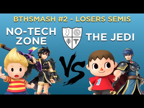 BTHSmash #2 - No-Tech Zone vs The Jedi - Losers Semis