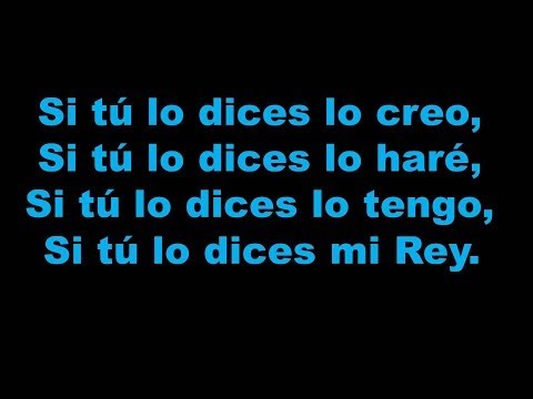 download lagu mp3 mp4 Si Tu Lo Dices, download lagu Si Tu Lo Dices gratis, unduh video klip Si Tu Lo Dices