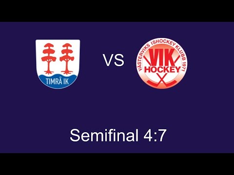 Västervik IK-Timrå IK Semifinal 3:7 [HockeyAllsvenskan]