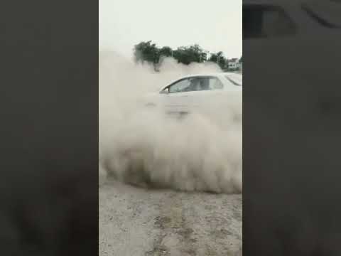 Raja Sharma Car stunt video 