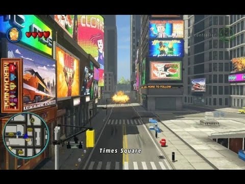 LEGO Marvel Super Heroes - All 24 Stan Lee in Peril Overworld Locations (New York Overworld Guide)