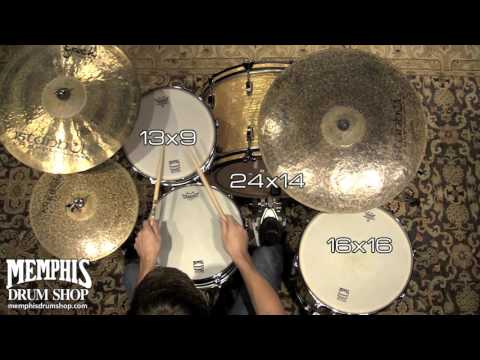 Ludwig Legacy Mahogany Drum Set 24/13/16 - Aged Onyx Marine