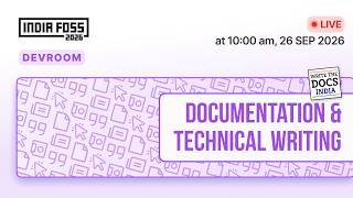 Documentation & Technical Writing devroom
