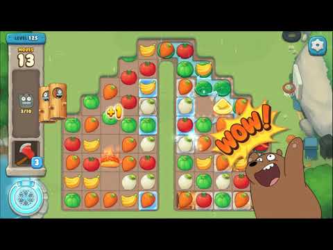 We Bare Bears match3 repairs level 125