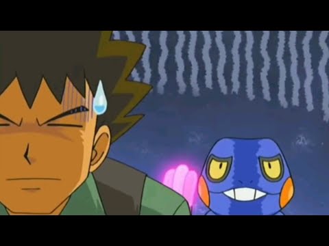 Funny Movement Brock Is Afraid Of Croagunk