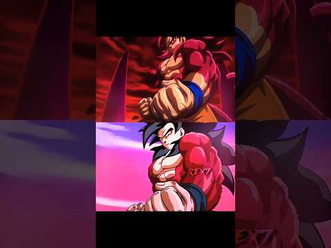 Super Saiyan 4 Daima Goku vs SSJ4 GT