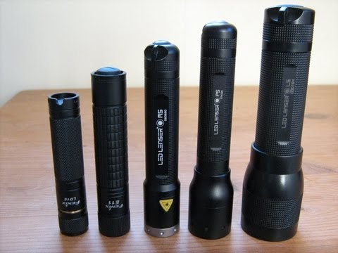 1AA LED Torch Roundup - Lenser Fenix Flashlight