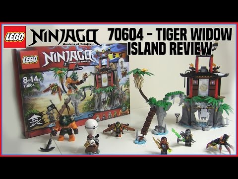 LEGO Ninjago 70604 Tiger Widow Island Review