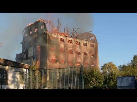 SVITAVY - Požár sila 30.9.2018