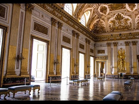 Royal Palace of Caserta  - Italy ,  Part 2  -  Interiors