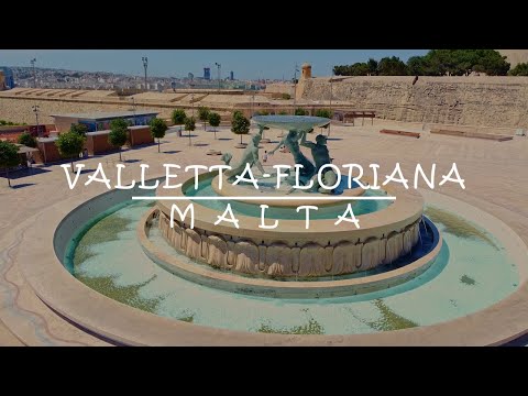Valletta - Floriana - Malta  2020 - 2.7K Drone video