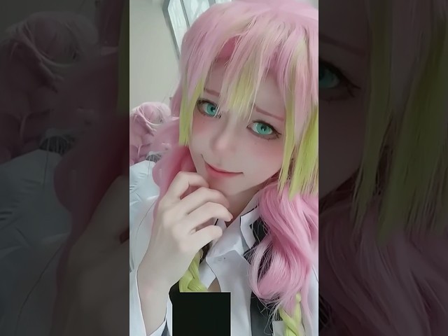 Vídeo relacionado con AUNGKWANG Anime Kanroji Mitsuri Cosplay Peluca, Pelucas Mujer con Flequillo, Peluca de Cabaret para Cosplay Fiestas Carnaval Halloween