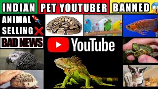 ONLINE PETS SELLING ILLEGAL | SELLER ARRESTED, YOUTUBER GOT BAN, ANIMAL ABUSE | YOUTUBE NEW POLICY