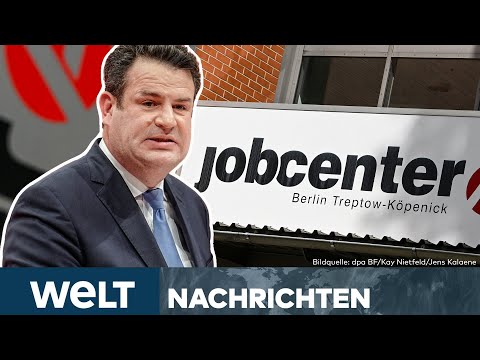 KONTROVERSER VORSCHLAG: Hubertus Heil will Arbeitsverweigerern Bürgergeld streichen | WELT Stream