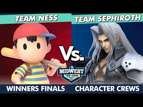 Midwest Arcadian IV Character Crews - Team Ness Vs. Team Sephiroth SSBU Ultimate Tournament