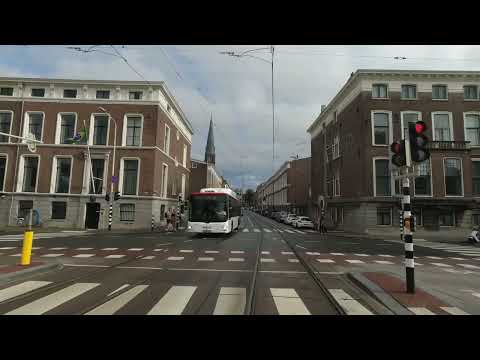 HTM lijn 28: Den Haag Zuiderstrand - Voorburg Station | Omleiding | HTM 2001 | 2022