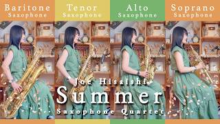Download lagu 【Sax Quartet】Summer / 久石 譲【菊次郎の夏】 mp3 Download lagu 【Sax Quartet】Summer / 久石 譲【菊次郎の夏】 mp3