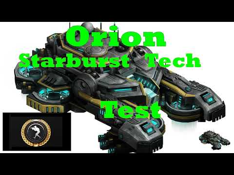 War Commander Orion Starburst Tech Test
