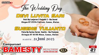 Download lagu 🔴 LIVE C.S BAMESTY // PERNIKAHAN DEVI & SUGENG // RIA MULTIMEDIA // SABTU, 21 JUNI 2025 mp3 Download lagu 🔴 LIVE C.S BAMESTY // PERNIKAHAN DEVI & SUGENG // RIA MULTIMEDIA // SABTU, 21 JUNI 2025 mp3