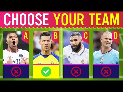 CHOOSE A PLAYER FOR YOUR TEAM ⚽️|| Create your dream team 🥇 || FOOTBALL QUIZ ⚽️