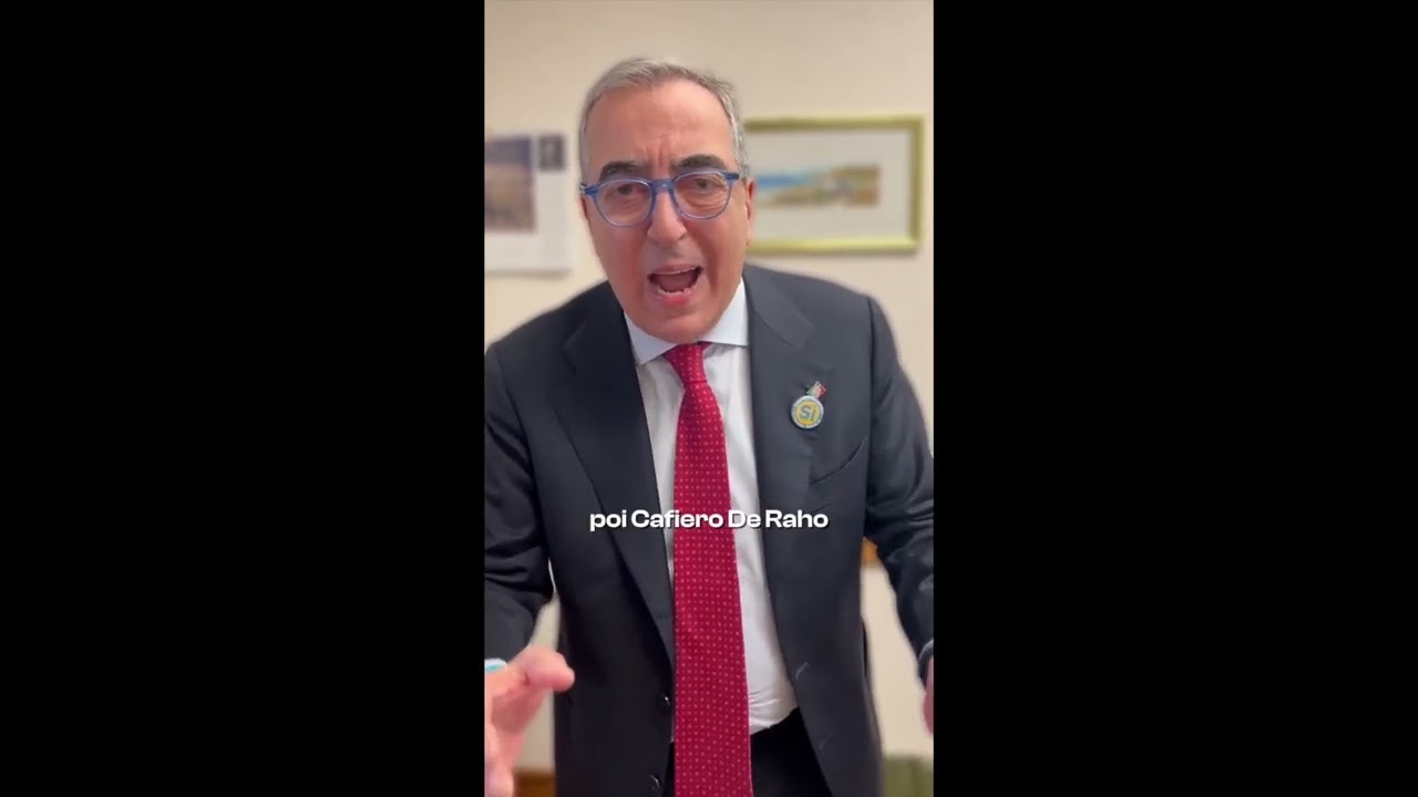 GASPARRI: "ORLANDO, LE TUE MINACCE NON MI FANNO PAURA! VOTA SI ANCHE TU"