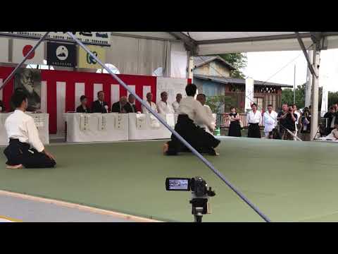 村山和雄 六段師範演武( 曙合気道クラブ)_いきいき茨城ゆめ国体2019